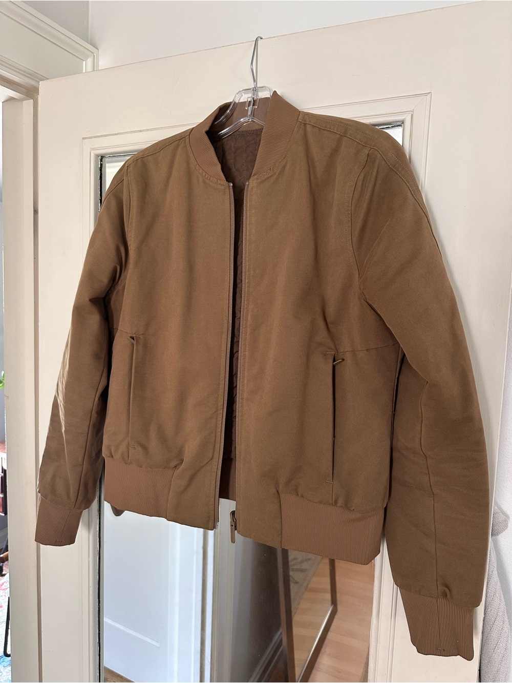 lululemon athletica Brown Bomber Jacket